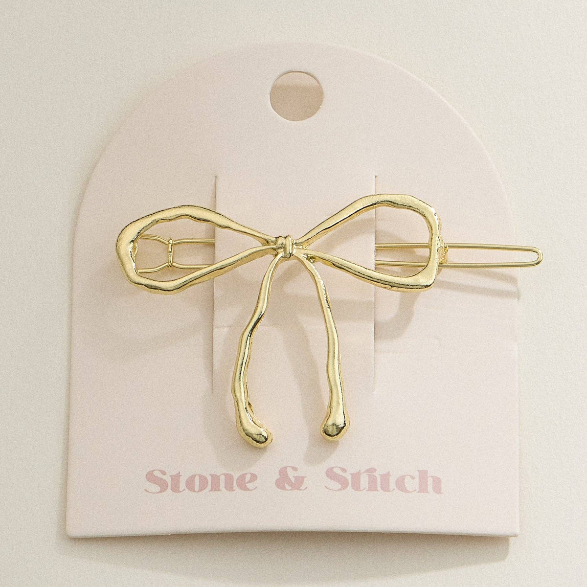 Metal Flower Hair Claw Clip