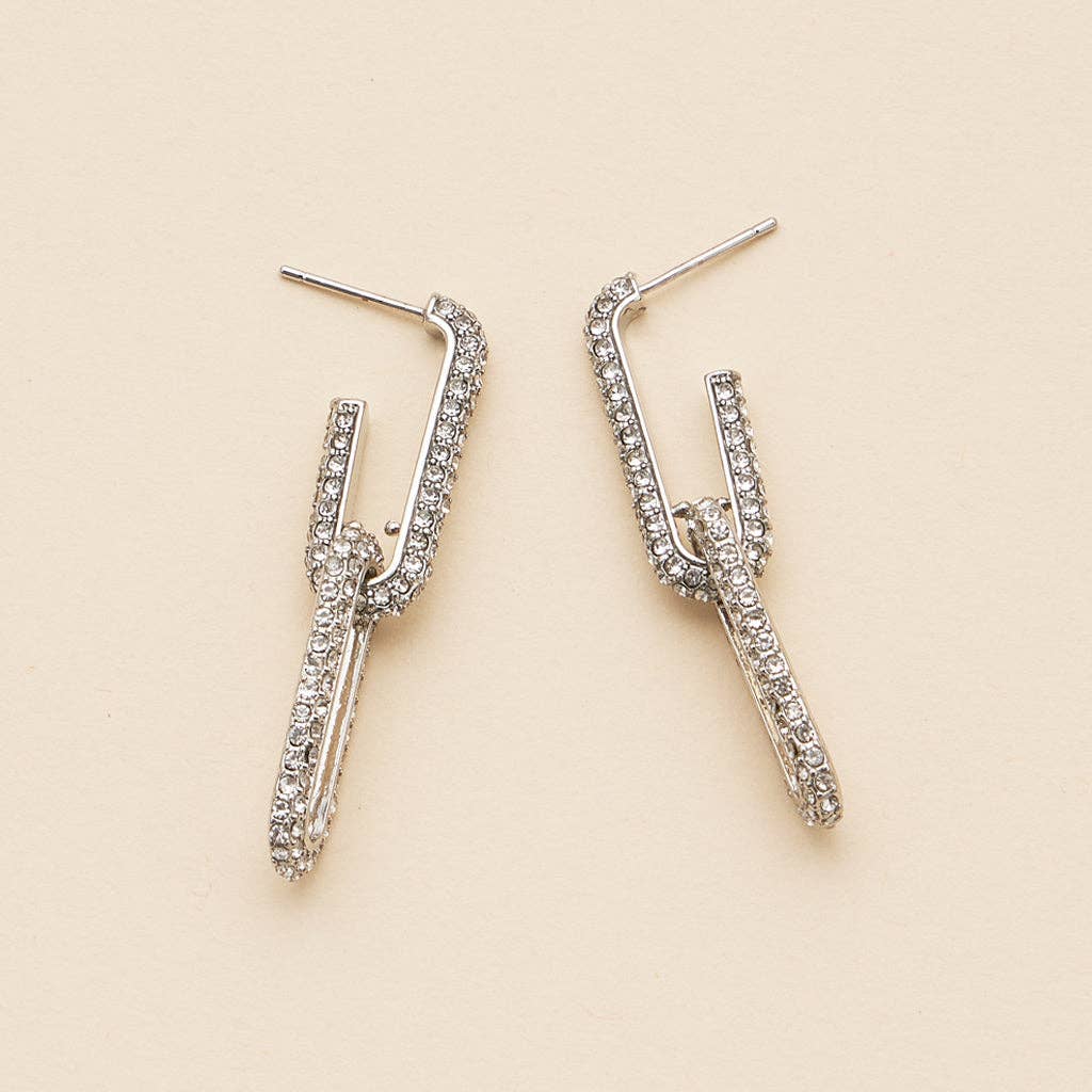 18K Gold Dip Dangle Earrings