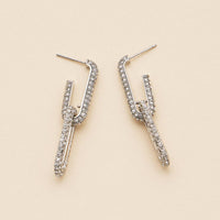 18K Gold Dip Dangle Earrings