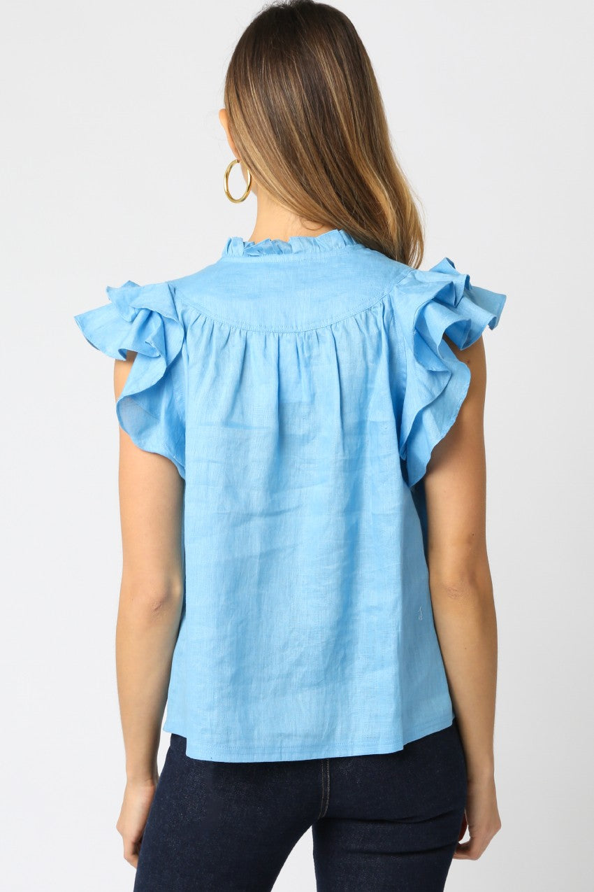Perry Linen Blouse