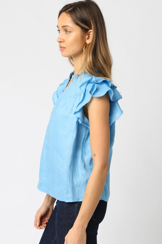 Perry Linen Blouse