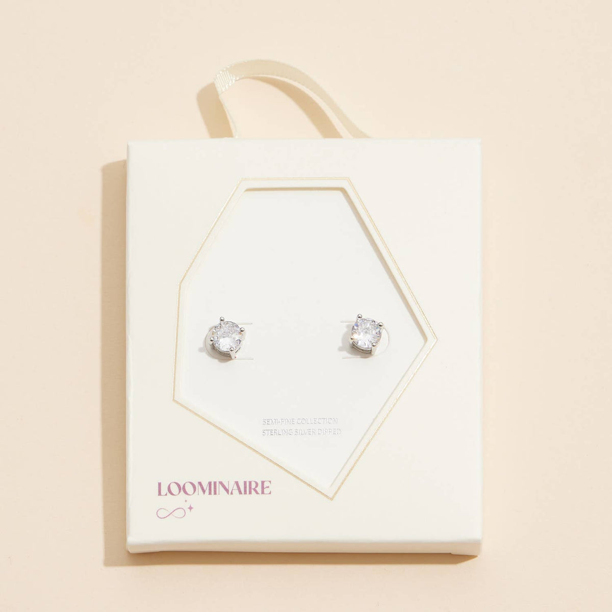 Stud Earrings 18K Gold Dipped