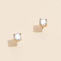 Stud Earrings 18K Gold Dipped