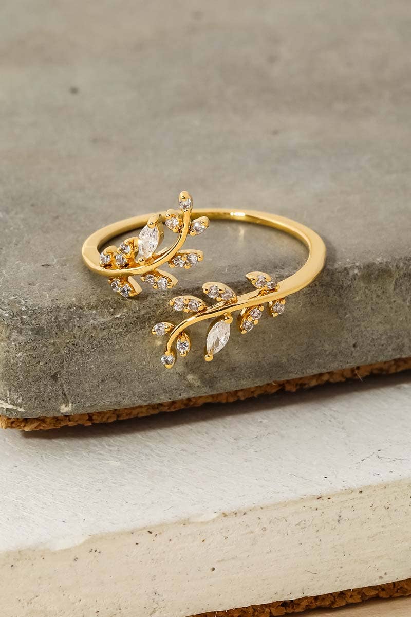 Jeweled Vine Ring