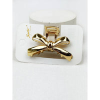 Metal Bow Medium Claw Clips