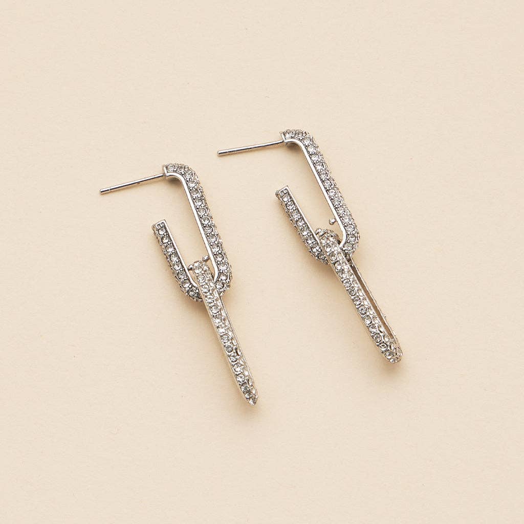 18K Gold Dip Dangle Earrings