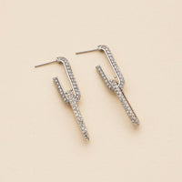 18K Gold Dip Dangle Earrings