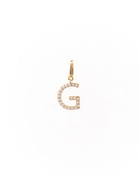 Avery Initial Charm-Luxe