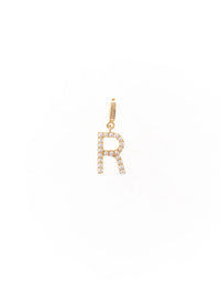 Avery Initial Charm-Luxe