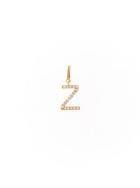 Avery Initial Charm-Luxe