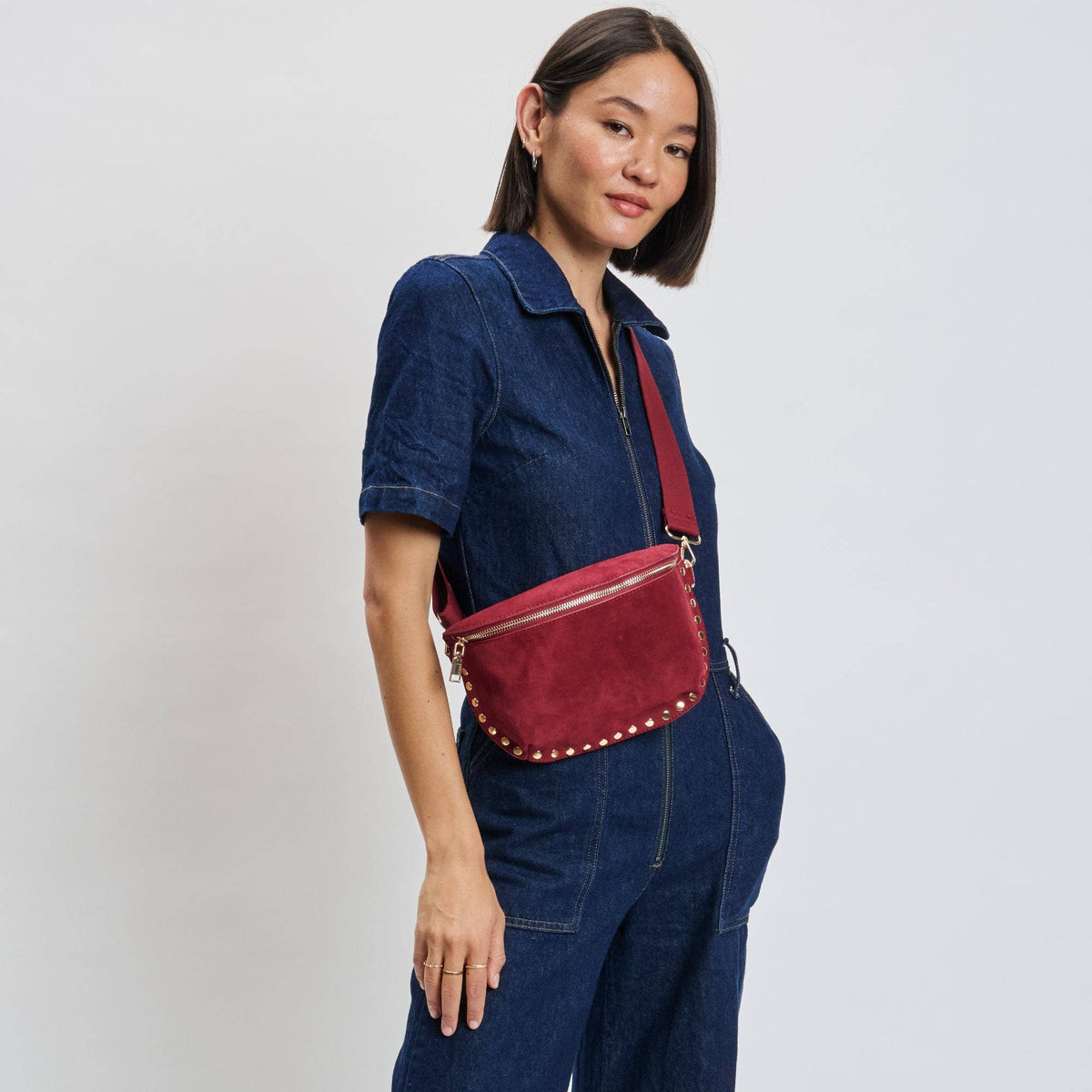 Gizelle Suede Belt Bag