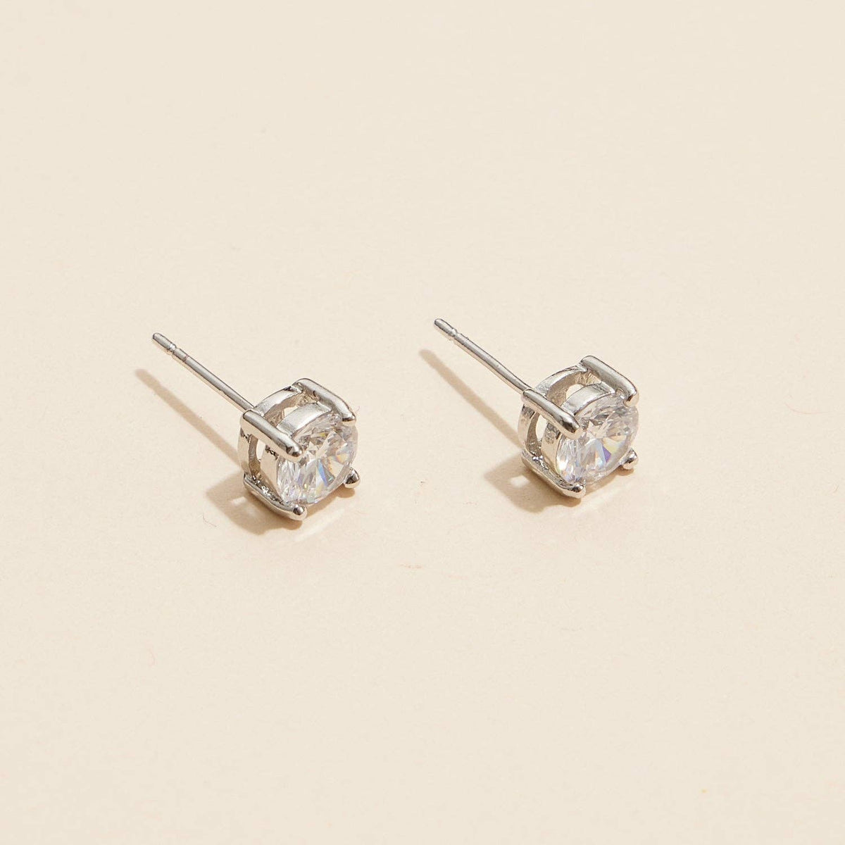 Stud Earrings 18K Gold Dipped