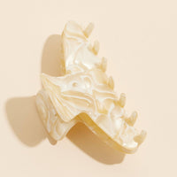 Marble Hair Claw Clip