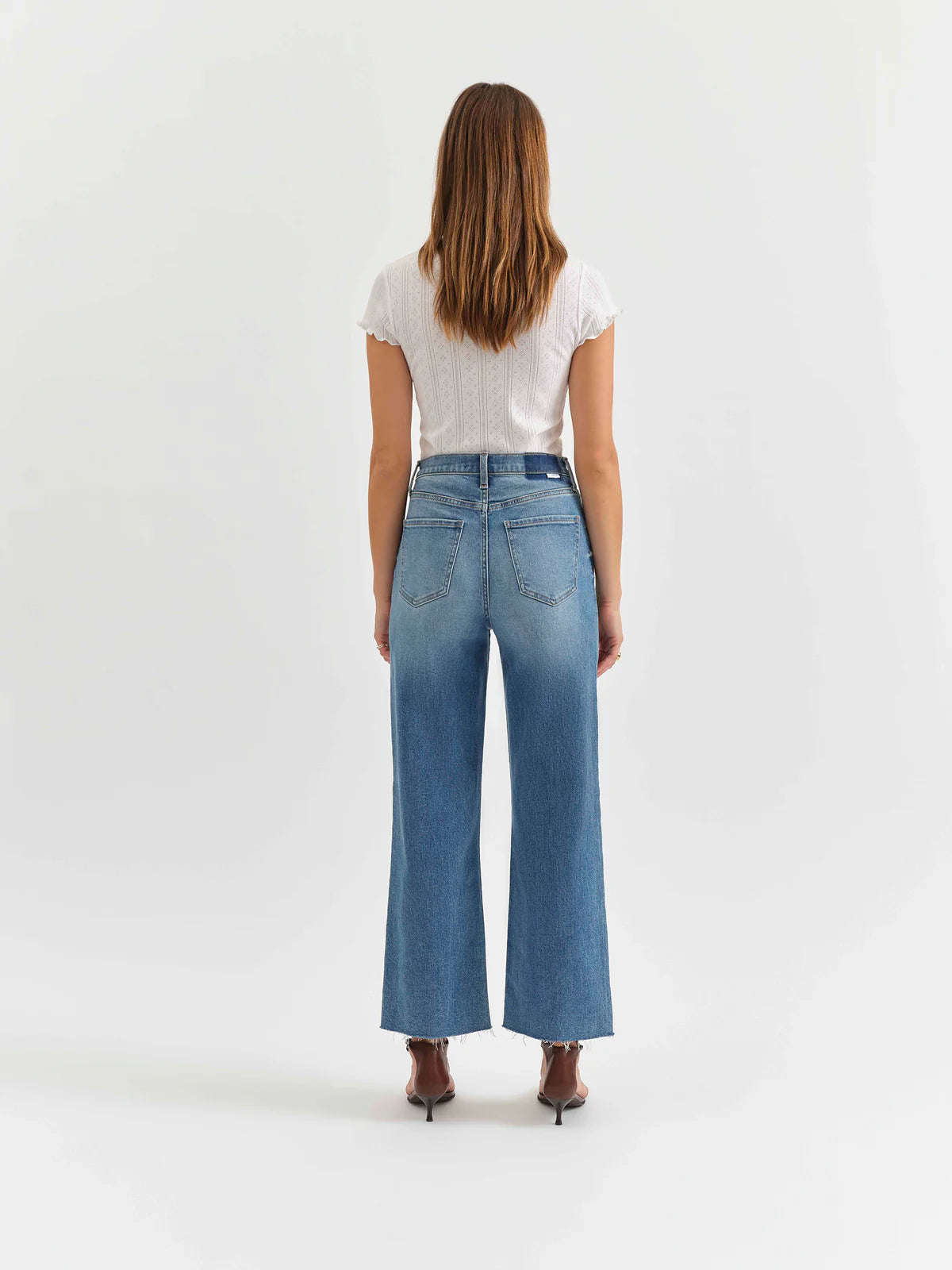 Pleaser High Rise Wide Ankle-Wide Awake Vintage