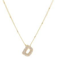 Chloe Luxe Initial Necklace