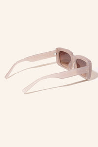 Thick Frame Rectangle Sunglasses