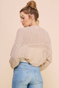 Lexi Shimmer Knit Shawl