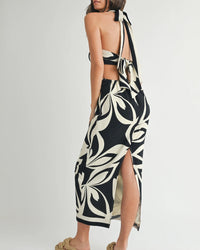 Palma Halter Midi Dress