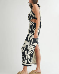Palma Halter Midi Dress