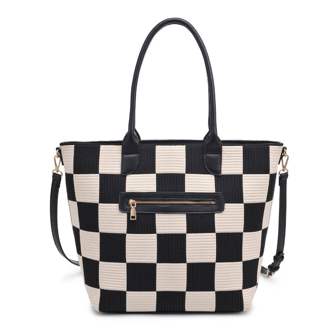 Betty Checkered Tote Bag