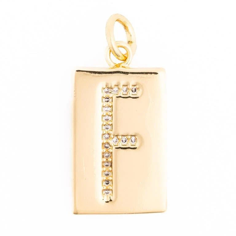 Christine Initial Charm-Thea