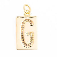 Christine Initial Charm-Thea