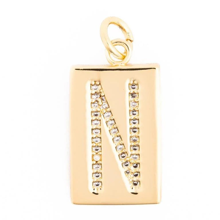 Christine Initial Charm-Thea