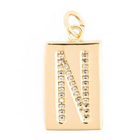 Christine Initial Charm-Thea