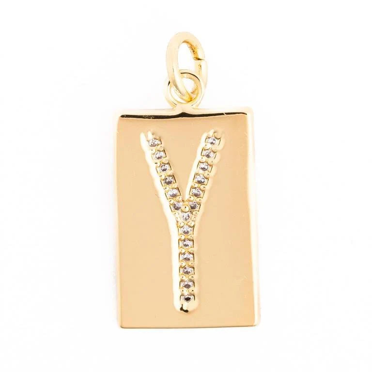 Christine Initial Charm-Thea