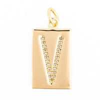 Christine Initial Charm-Thea