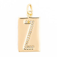 Christine Initial Charm-Thea