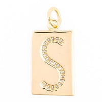 Christine Initial Charm-Thea