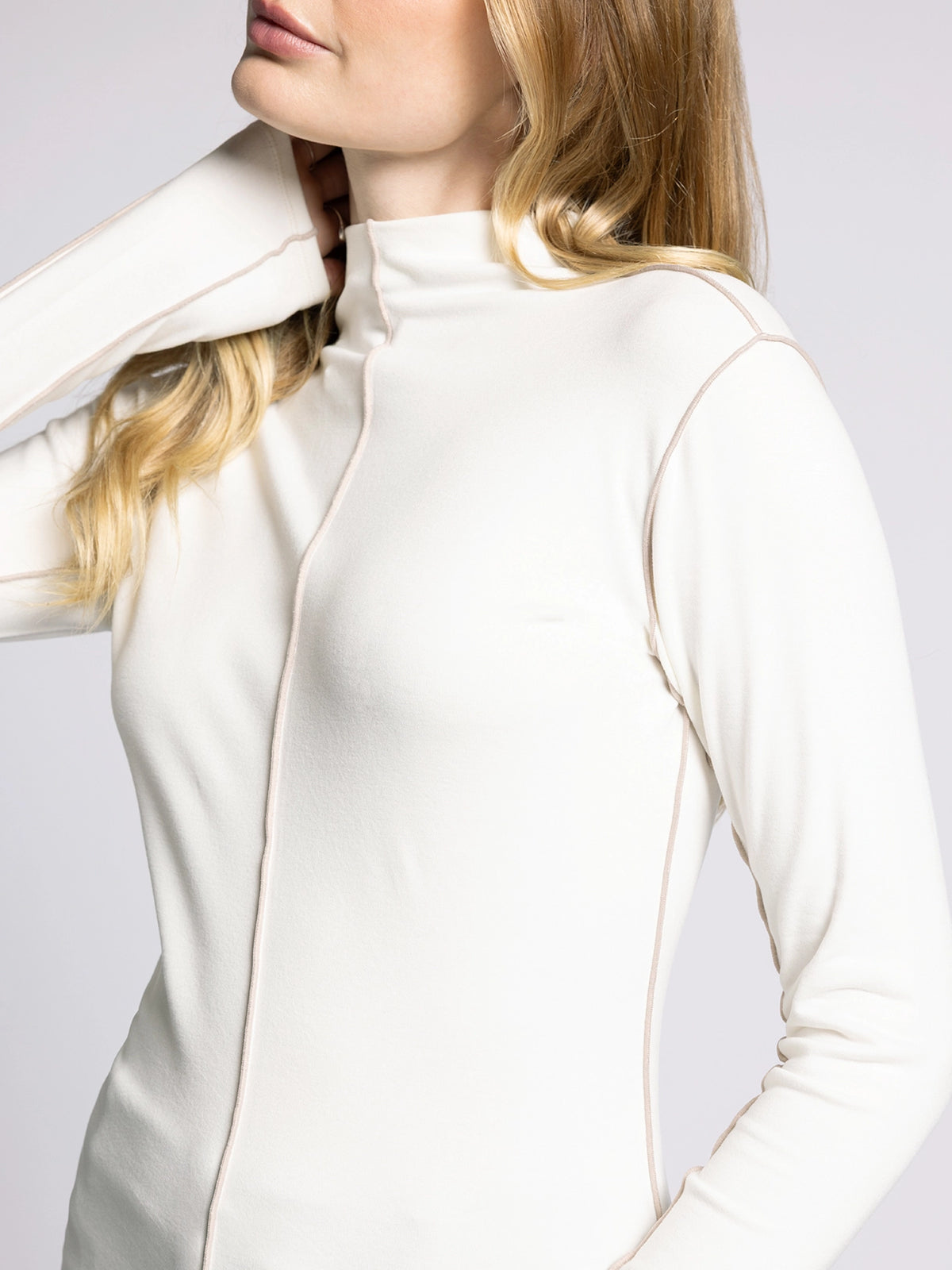 Marisol Mock Neck Top