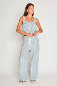 Striped Parachute Pants