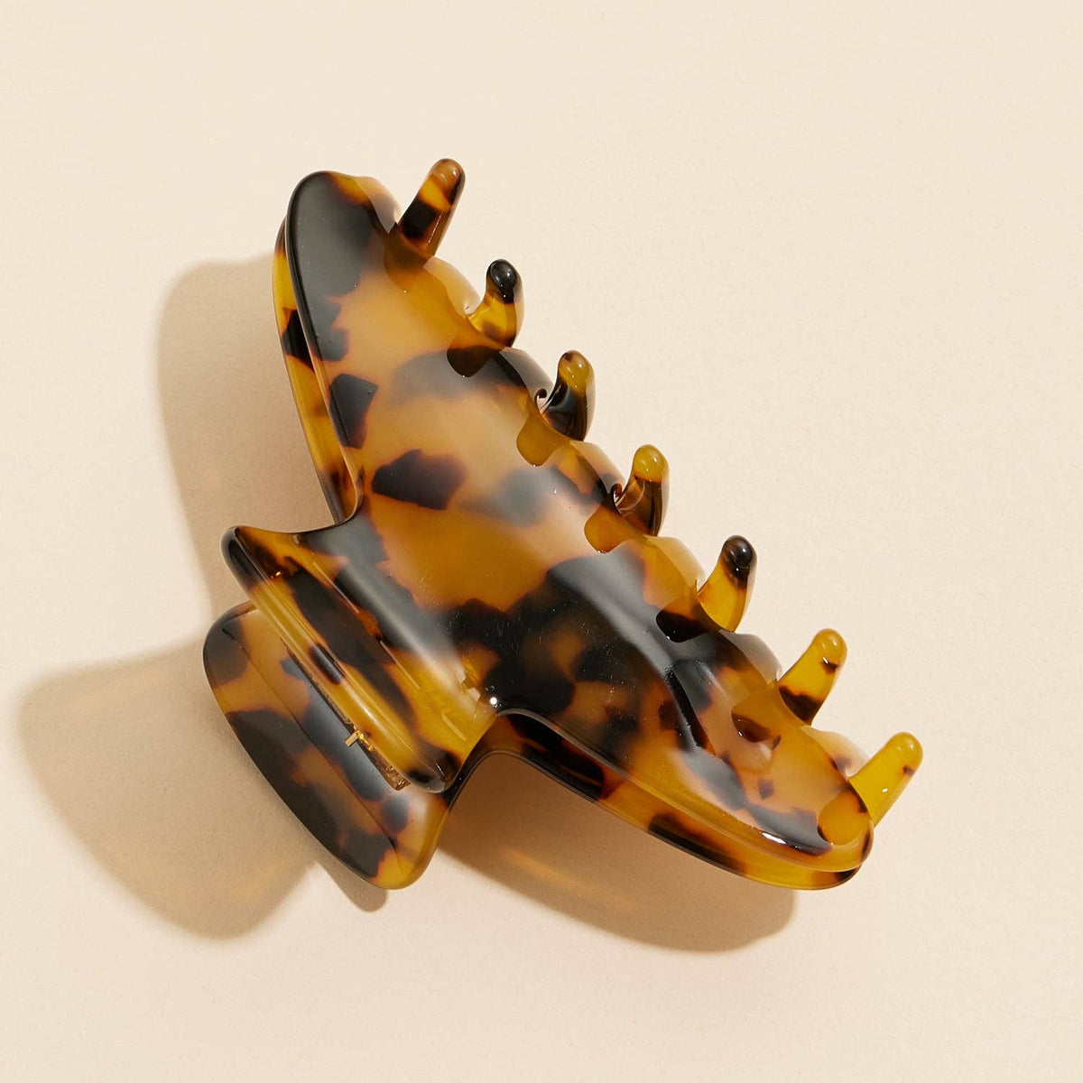 Marble Hair Claw Clip