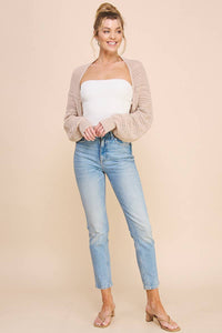 Lexi Shimmer Knit Shawl