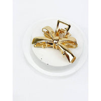 Metal Bow Medium Claw Clips