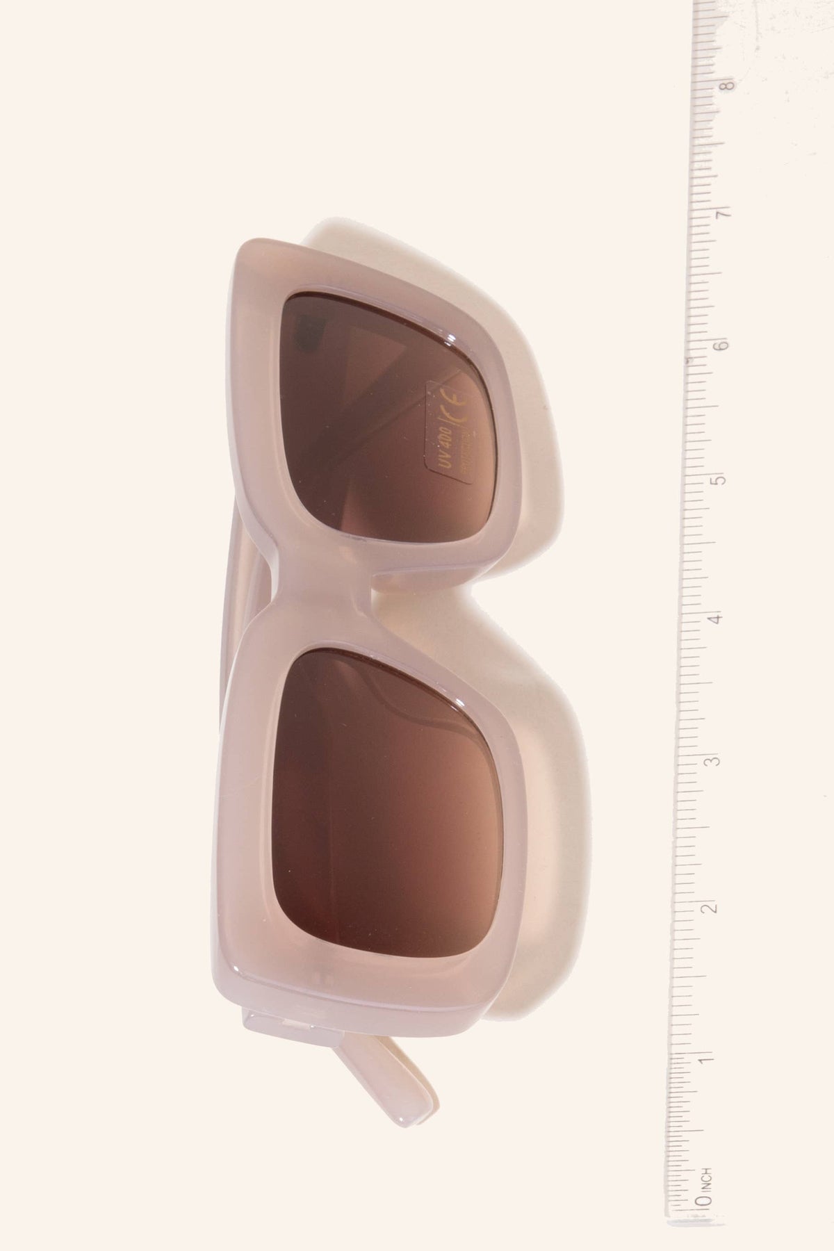 Thick Frame Rectangle Sunglasses