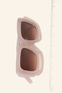 Thick Frame Rectangle Sunglasses