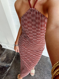 Tatum Halter Midi Dress