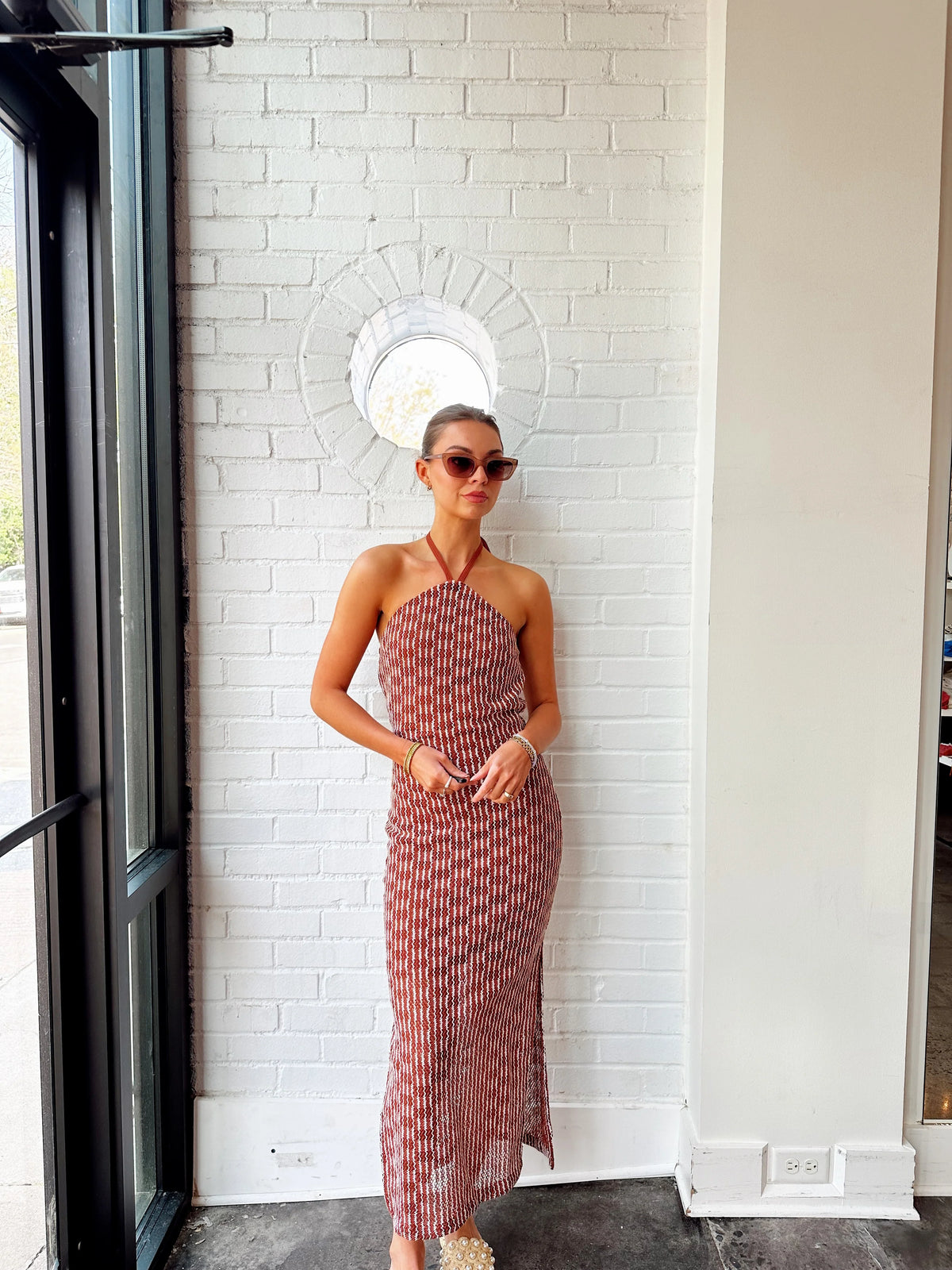 Tatum Halter Midi Dress