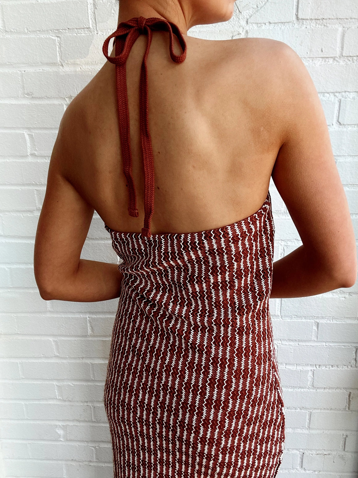 Tatum Halter Midi Dress