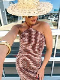 Tatum Halter Midi Dress