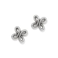 Interlok Curve French Post Earrings