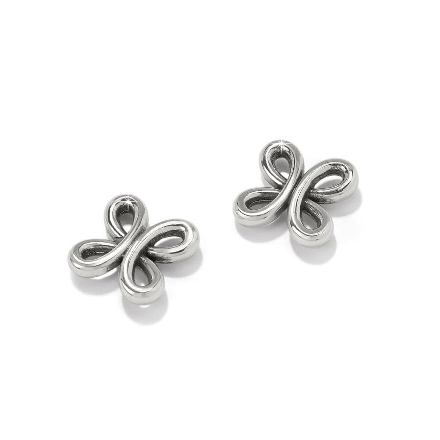 Interlok Curve French Post Earrings