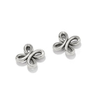 Interlok Curve French Post Earrings