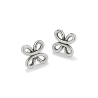 Interlok Curve French Post Earrings