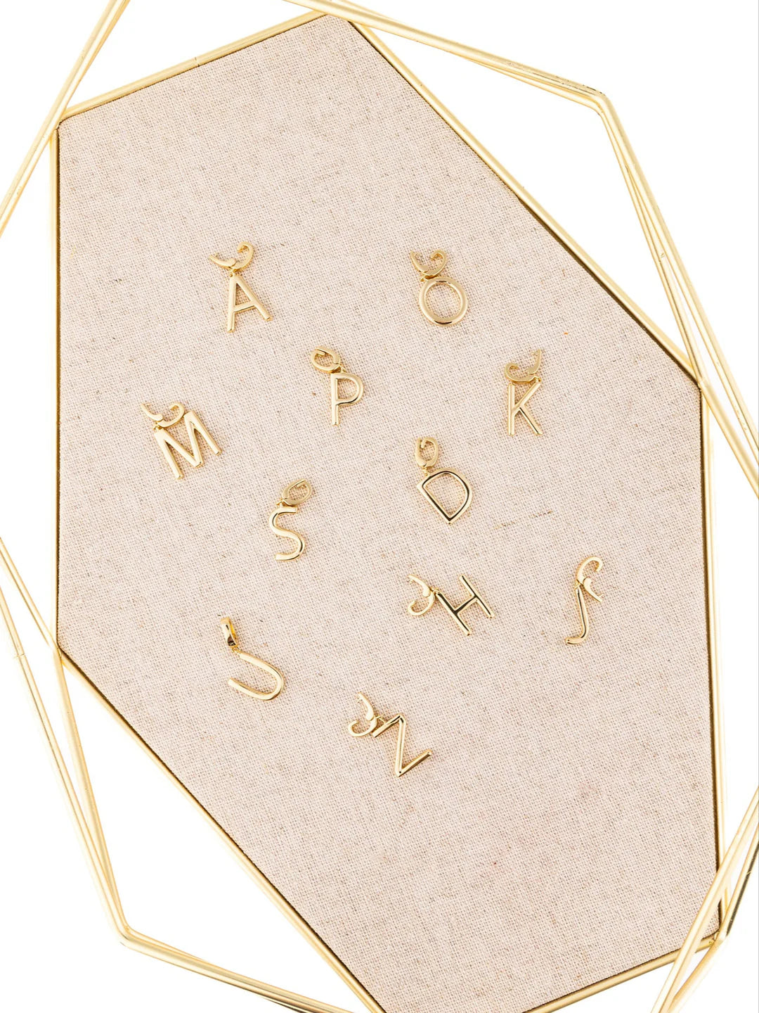 Tia Initial Charm-Luxe