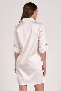 Shandi Shirt Mini Dress