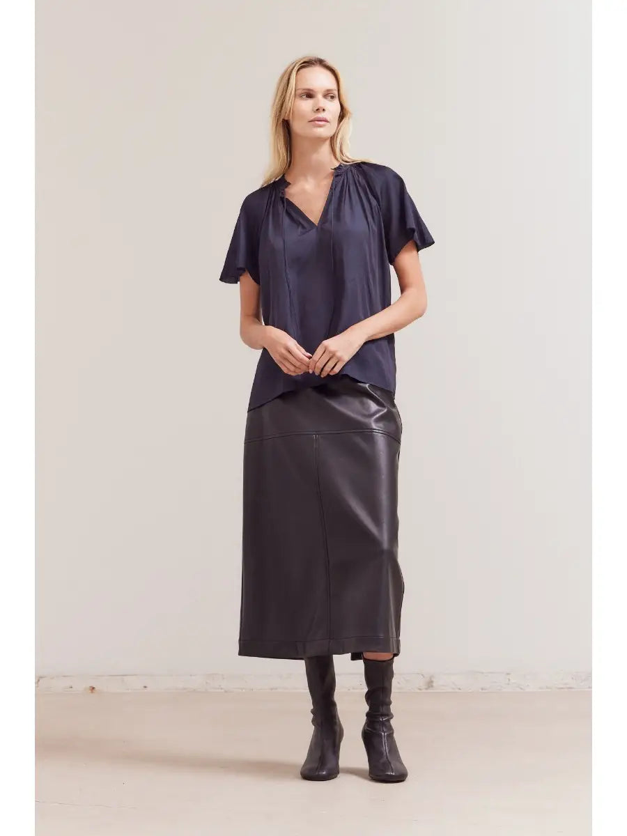 Blake Ruffle Sleeve Blouse